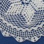 Crochet cotton lace, Crochet lace napkin, Cotton USSR napkin, Cotton lace doilies, Table doily, Vint