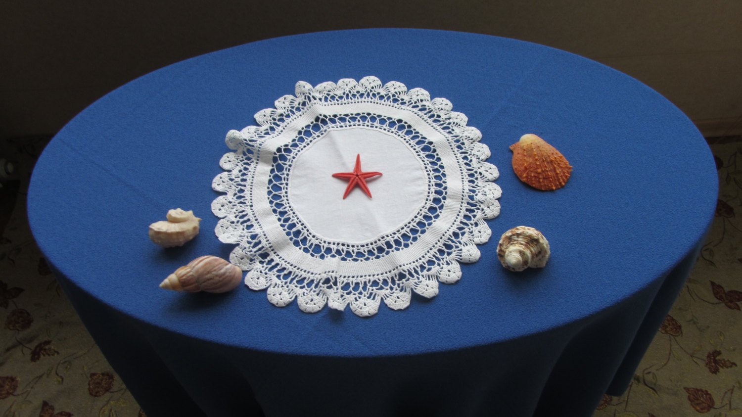 Bobbin Lace Round Mats, Lace Decor, Bobbin Lace, Antique Bobbin Lace, Wedding white napkin