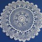 Vintage Crochet cotton USSR napkin, Crochet lace napkin, Cotton napkin, Cotton lace doilies, Table d