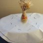 Vintage Crochet white cotton lace, Lace napkin, Cotton lace napkin, Cotton lace doilies, Table doily