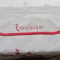 Vintage Sweeden tovel with red ornament, handdukar sweeden, tovel with girl, white tovel, great swed