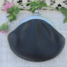 Vintage Leatherette Wallet, USSR Black wallet, Leatherette Purse, Leatherette Unisex black wallet, S