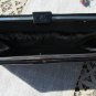 Black vintage Leatherette clutch bag, IPhone Black evening USSR clutch, Bridal clutch, Black clutch