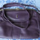 Leatherette Purple Vinyage Bag, Leatherette Purple Bag, iPad Bag, Vegan Leather Bag, Faux Leather Ba