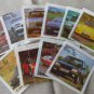BomBimBom old wrappers, Almost all collection, Vintage Gum Wrappers with Cars pictures, vintage ""by