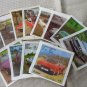 BomBimBom old wrappers, Almost all collection, Vintage Gum Wrappers with Cars pictures, vintage ""by
