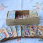 Kids domino on a wooden base, animals picture, kids educational game