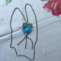 Lot of 2 Assorted Vintage Pins from the 50s, 80s and Neklace from 90s