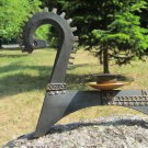 Horse shaped candle holder. Metal candlestik holder. USSR metal candle holder. Home decor metal cand