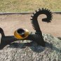 Horse shaped candle holder. Metal candlestik holder. USSR metal candle holder. Home decor metal cand