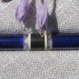 Fancy and Nice Plexiglas 3 Pen Set, USSR Blue Plexiglas pen, Christmas tree decor, Plexiglas for Dec