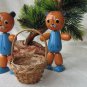 Cat Wooden Russian doll, USSR home decor doll, Wooden Russian Cat figurine, Russian doll decoration,