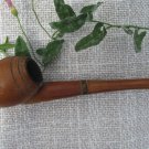 Wooden Vintage Brown Pipe, vintage Tobacco Smoking Pipe, USSR collectible mid century pipe, gift for