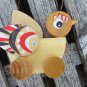 Great wooden bird handly painted toy, Wooden bird toy, Folklore ornament woden toy, Bird Ukrainian t