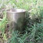 Vintage Metal Cup, USSR Mug Rustic Home Decor, Soviet Retro Stopka, Vintage Tableware, Army Vodka Cu