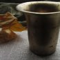 Brass Golden Mortar Antique, Heavy brass pot, Brass flower pot vase, Round brass pot golden color, M