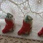 USSR Cowboy/Cossacks Boot Salt and Pepper Shakers, Cossacks Boots ceramic Salt and pepper shakers, r