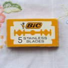 Razorblade Bic from Soviet Union, BIC baldes for shaving, Shaving blades USSR, Shaveng traditional b