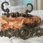 Victorian Cabinet Pull, Metal Cabinet Handle, Bohemian Cabinet Hardware, Retro Metal Drawer Handle, 