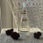 Vodka transparent bottle with lid, Alcohol bottle for party, barware bottle, wintage jar for alcohol