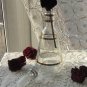 Vodka transparent bottle with lid, Alcohol bottle for party, barware bottle, wintage jar for alcohol