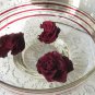 Vintage Salad Bowl on Stand, Glass cookie jar, ornamented punch plate on stand, Salad plate on stand