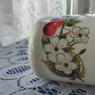 Vintage small milk enamel mug, White small enamelware, Enamel metal camping cup, Rustic milk mug, Me