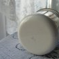 Vintage small milk enamel mug, White small enamelware, Enamel metal camping cup, Rustic milk mug, Me
