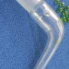 NEVER BEEN USED!!! Ussr vintage chemical L-shaped glass cover or extension, Vintage chemical collect