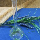 NEVER BEEN USED!!! Soviet Long Gauzy Glass Medical Bottle, 1970's ussr Drug Store, Collectible medic