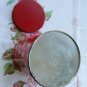 Tin Container, Vintage Polka Dots Decor. Vintage Tin, Red and Wite, Ussr Era polka dot tins