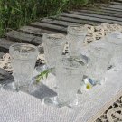Vintage Six Set Cut Crystal Stemware, Vintage Wine Coup, Lead Crystal, Wedding Toast, Stemware, Crys