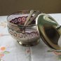 Vintage Stainless Steel candy pot from Soviet Union, Christmas candy pot, USR Chrismass gift, Home d