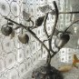 Vintage Metal Tree Candle Holders with leaves, Metalland Tree Candle Holders, Rustic Vintage Metal C
