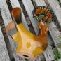 Vintage Ceramic Rooster from the 1970s, Retro Cock, Ceramic Sculpture, russian ceramic, Vintage USSR