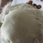 Vintage Porcelain Doll, Red heade, light green dress, 19