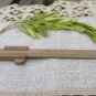 Plastic caliper for measuring beads, vintage plastic Brown Caliper, Measurement the length tool, Pla