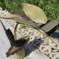 Vintage horn stork figurine, USSR horn sculpture, horn collectible sculpture, Stork figurine from ho