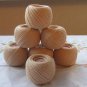 Salmon Crochet Knitting Thread Skeins 100% Cotton, 5 Knitting supplies, Knitting supplies, Knitting 
