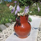 Vintage Pottery Pitcher from Ukrainian Country Side, Country Basket Collection, Vintage jar ceramic,
