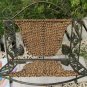 Mid Century Metal Magazine Rack Holder, Metal Tone Floral Modern Decor metal storrage, Retro Magazin