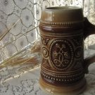 German Ceramic Beer Mug, Collectible Ceramic Beer Mug, Beer Stein, Retro Beer Barware, Table Mug Dec