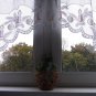 Christmas White Vintage Lambrequin, Polyester White Lambrequin for christmas decor, Curtains - Swag