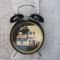 New Old Stock 90's Clock, Iveco Vintage Clock, alarm clock with twin bells, Winding Clock, Bells Clo