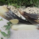 Vintage Bird sculpture, cow horn bone, decor retro collectable, Bird horn sculpture, Vintage Horn Ca