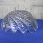 Salad plate white bowl, classic USSR tableware kitchen, Vintage Salad Bowl for Punch, Glass cookie j