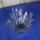 Vintage Small Key Bowl Falling Star Shaped, Glass cookie jar, Meteorite Key Plate, Salad plate on st