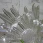 Vintage Small Key Bowl Falling Star Shaped, Glass cookie jar, Meteorite Key Plate, Salad plate on st