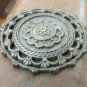 Rhinestone Vintage Round Big Button Brooch, Wedding Round Brooch, Hair Comb, DIY Project Brooch, His