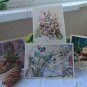 4 Vintage Christmas Post Cards from USSR, Soviet Union Christmas, Old Postcards